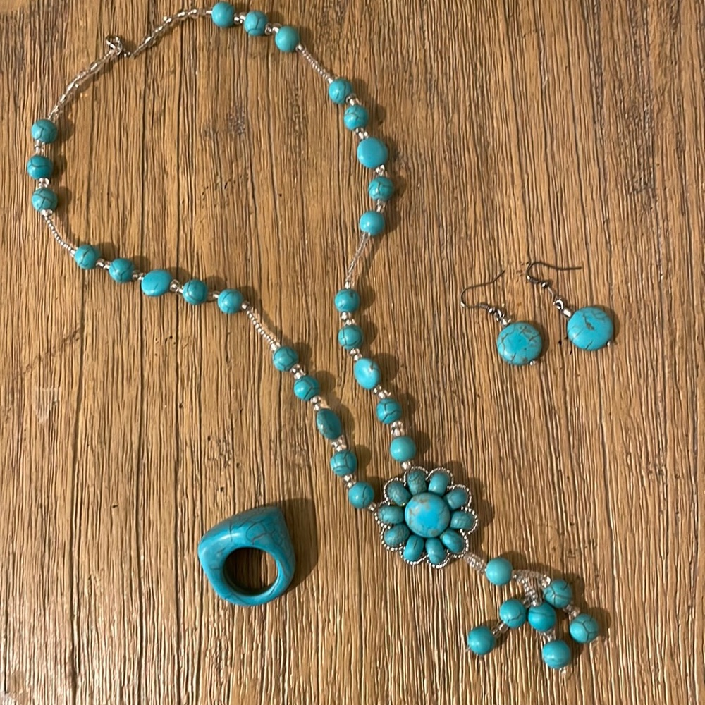Turquoise Jewelry Set